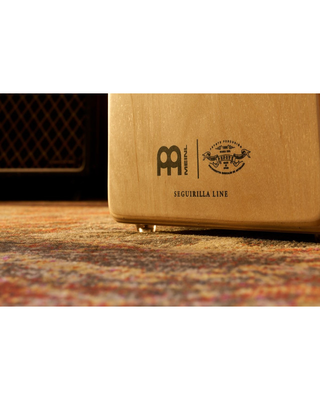 Meinl Percussion AESELIH Artisan Edition Series String Cajon Seguiriya Line - Indian Heartwood