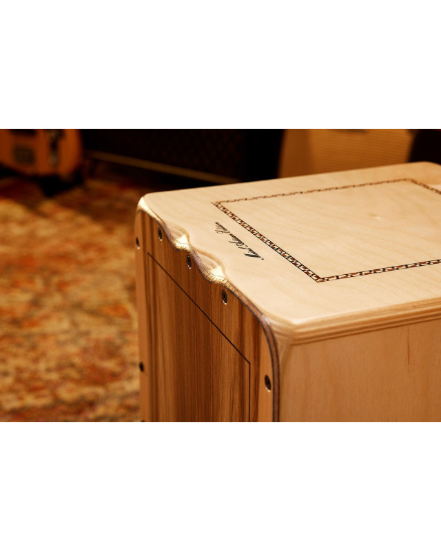Meinl Percussion AESELIH Artisan Edition Series String Cajon Seguiriya Line - Indian Heartwood