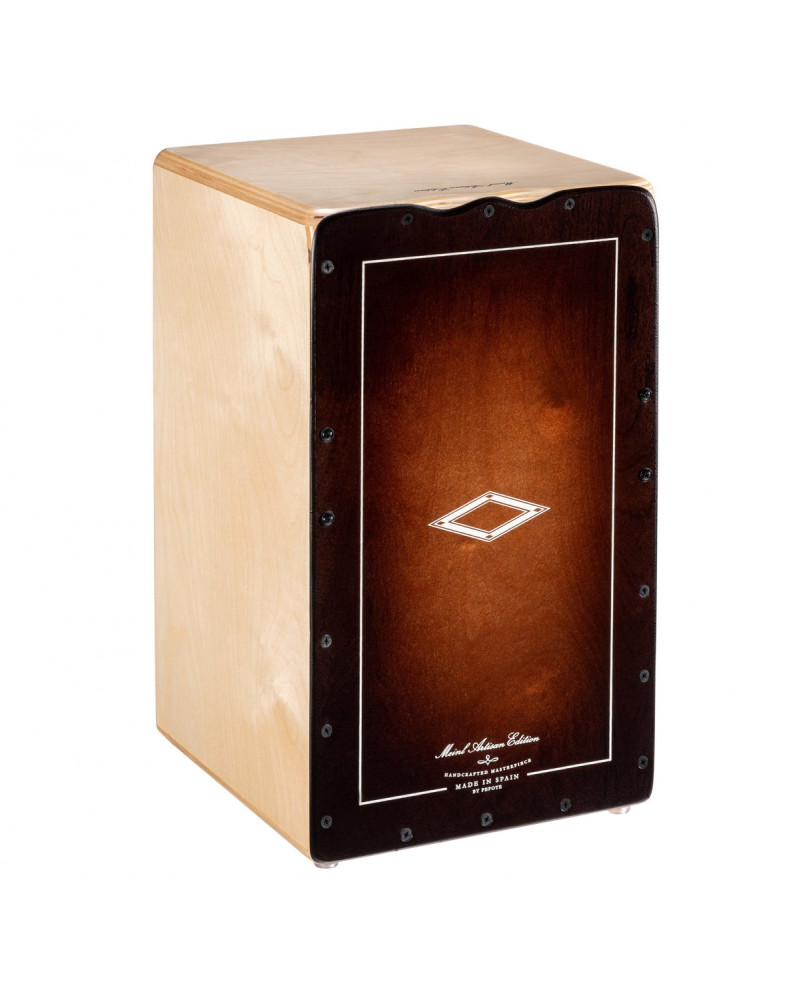 Meinl Percussion AESLEB Artisan Edition Series String Cajon Soleá Line - Espresso Burst