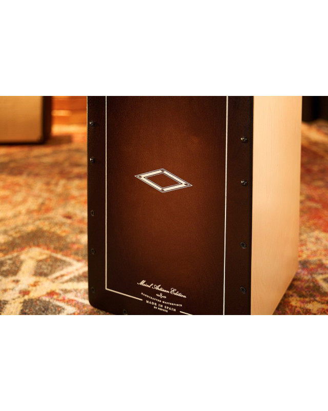 Meinl Percussion AESLEB Artisan Edition Series String Cajon Soleá Line - Espresso Burst