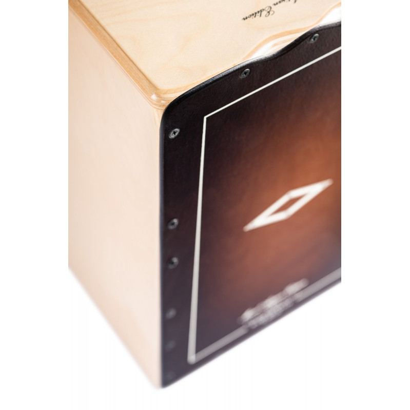 Meinl Percussion AESLEB Artisan Edition Series String Cajon Soleá Line - Espresso Burst