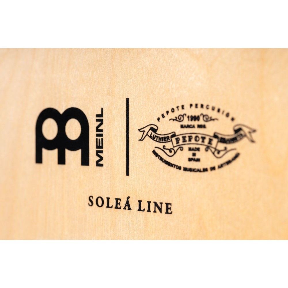 Meinl Percussion AESLEB Artisan Edition Series String Cajon Soleá Line - Espresso Burst