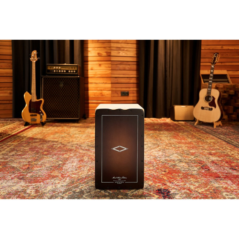 Meinl Percussion AESLEB Artisan Edition Series String Cajon Soleá Line - Espresso Burst