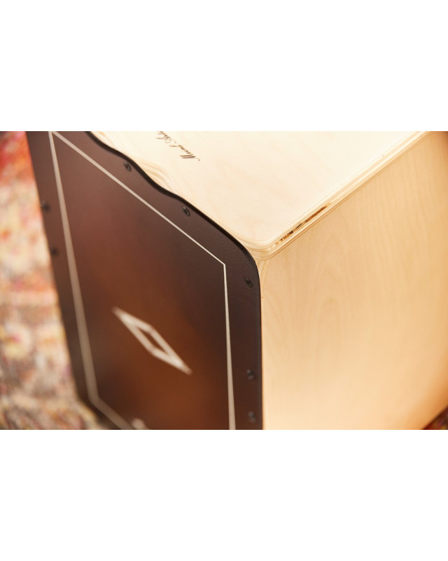 Meinl Percussion AESLEB Artisan Edition Series String Cajon Soleá Line - Espresso Burst
