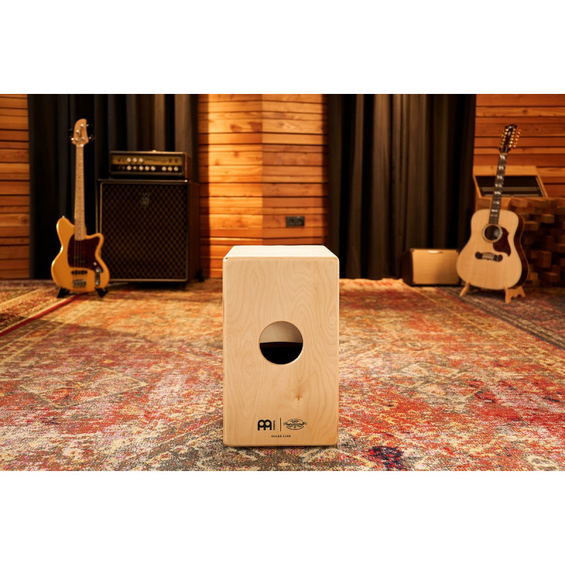 Meinl Percussion AESLEB Artisan Edition Series String Cajon Soleá Line - Espresso Burst