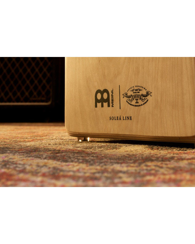 Meinl Percussion AESLEB Artisan Edition Series String Cajon Soleá Line - Espresso Burst