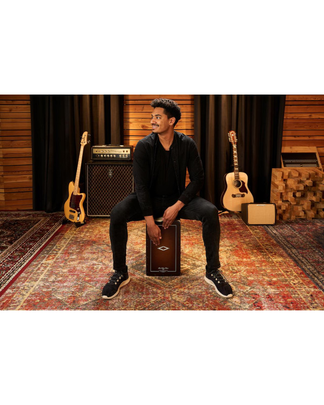Meinl Percussion AESLEB Artisan Edition Series String Cajon Soleá Line - Espresso Burst