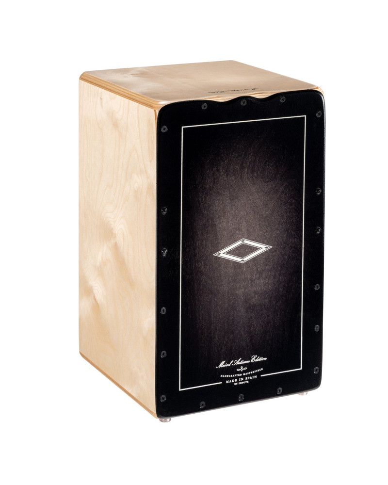 Meinl Percussion AESLEYB Artisan Edition Series String Cajon Soleá Line - Ebony Burst