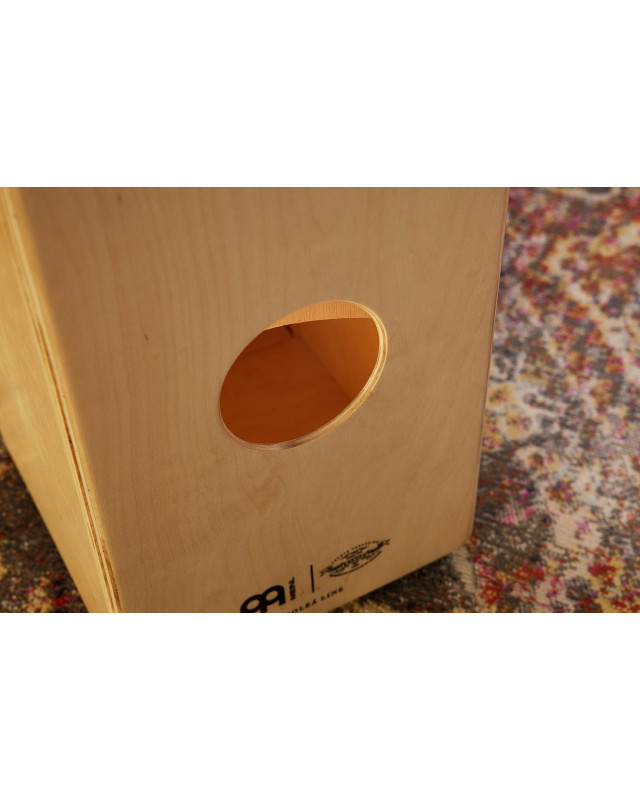 Meinl Percussion AESLEYB Artisan Edition Series String Cajon Soleá Line - Ebony Burst