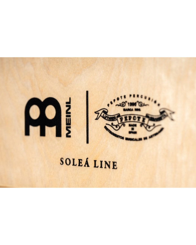 Meinl Percussion AESLEYB Artisan Edition Series String Cajon Soleá Line - Ebony Burst