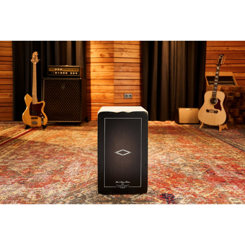 Meinl Percussion AESLEYB Artisan Edition Series String Cajon Soleá Line - Ebony Burst