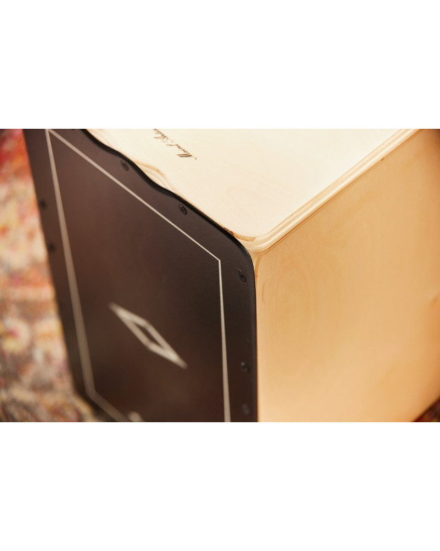 Meinl Percussion AESLEYB Artisan Edition Series String Cajon Soleá Line - Ebony Burst