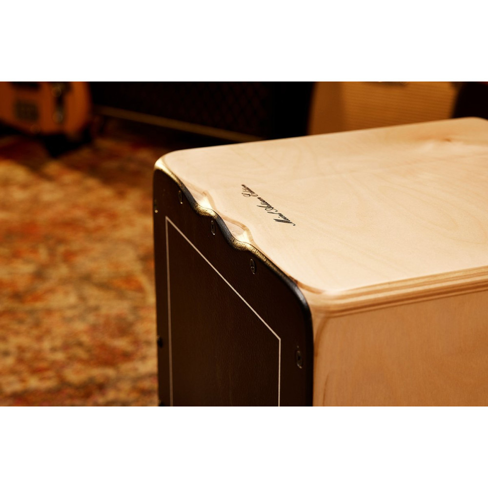 Meinl Percussion AESLEYB Artisan Edition Series String Cajon Soleá Line - Ebony Burst