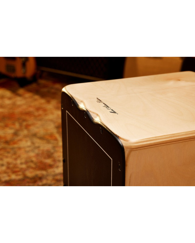 Meinl Percussion AESLEYB Artisan Edition Series String Cajon Soleá Line - Ebony Burst