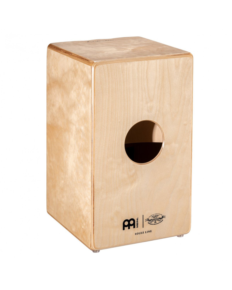 Meinl Percussion AESLRB Artisan Edition Series String Cajon Soleá Line - Dark Red Burst