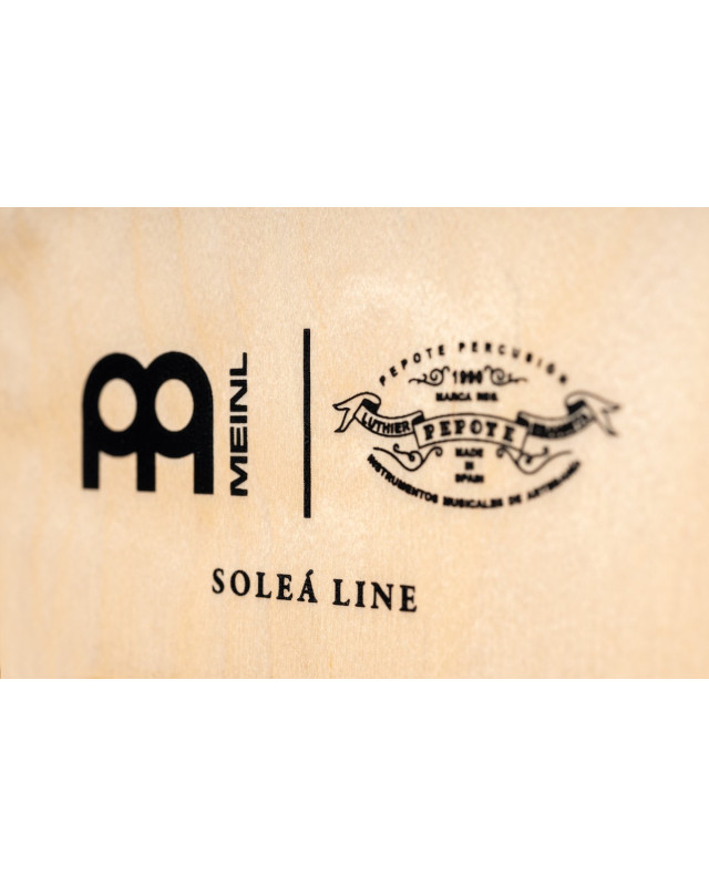 Meinl Percussion AESLRB Artisan Edition Series String Cajon Soleá Line - Dark Red Burst