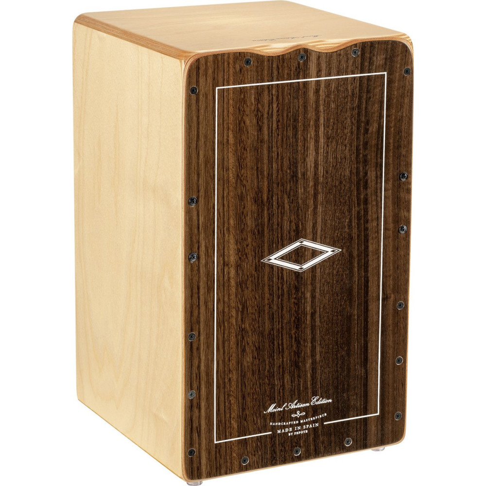 Meinl Percussion AETLBE Artisan Edition Series String Cajon Tango Line - Brown Eucalyptus
