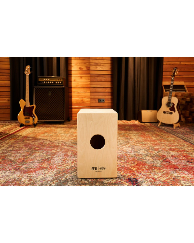 Meinl Percussion AETLBE Artisan Edition Series String Cajon Tango Line - Brown Eucalyptus