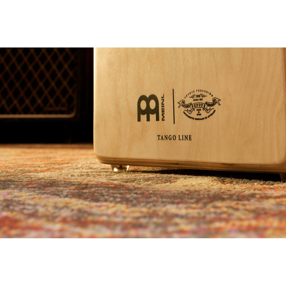Meinl Percussion AETLBE Artisan Edition Series String Cajon Tango Line - Brown Eucalyptus
