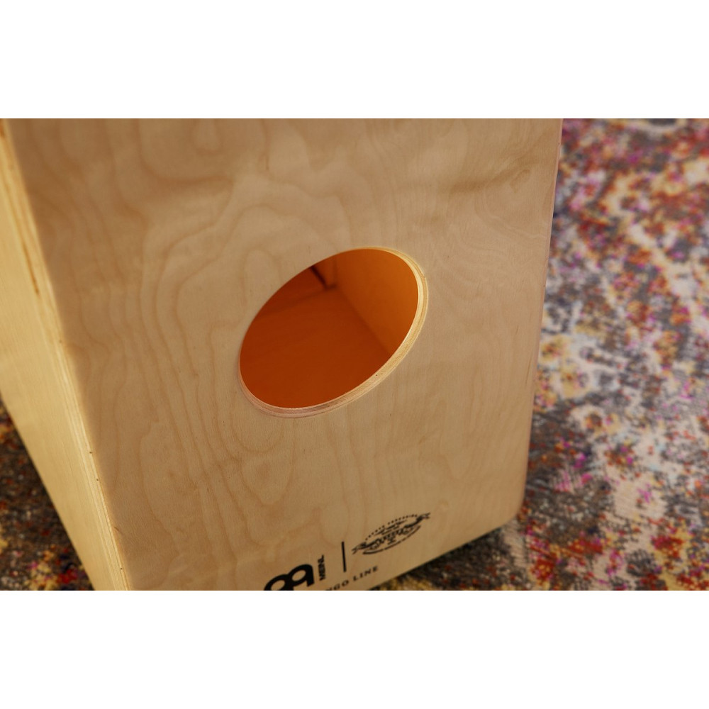 Meinl Percussion AETLBE Artisan Edition Series String Cajon Tango Line - Brown Eucalyptus