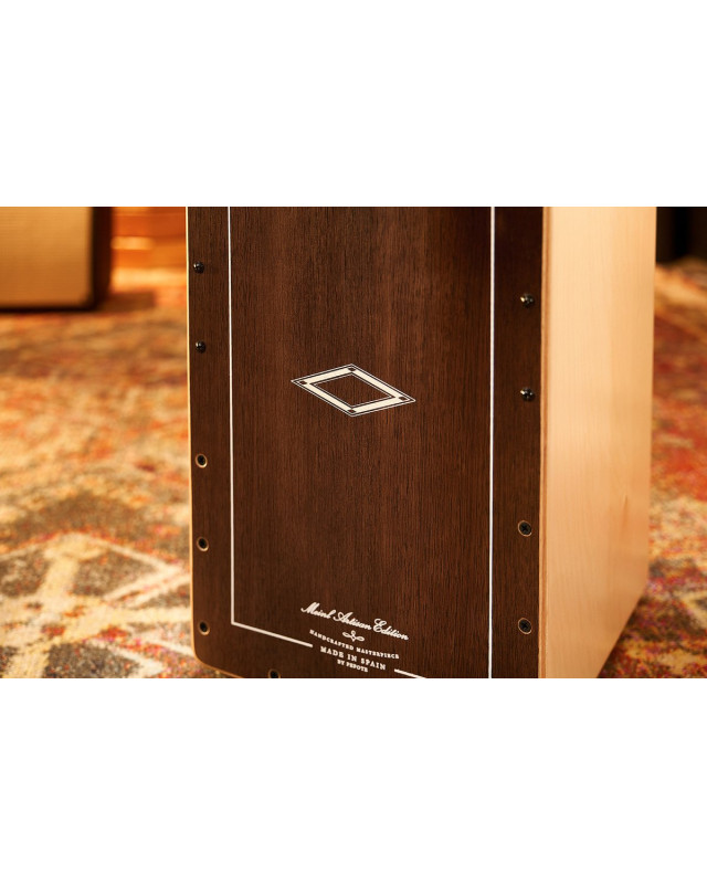 Meinl Percussion AETLBE Artisan Edition Series String Cajon Tango Line - Brown Eucalyptus