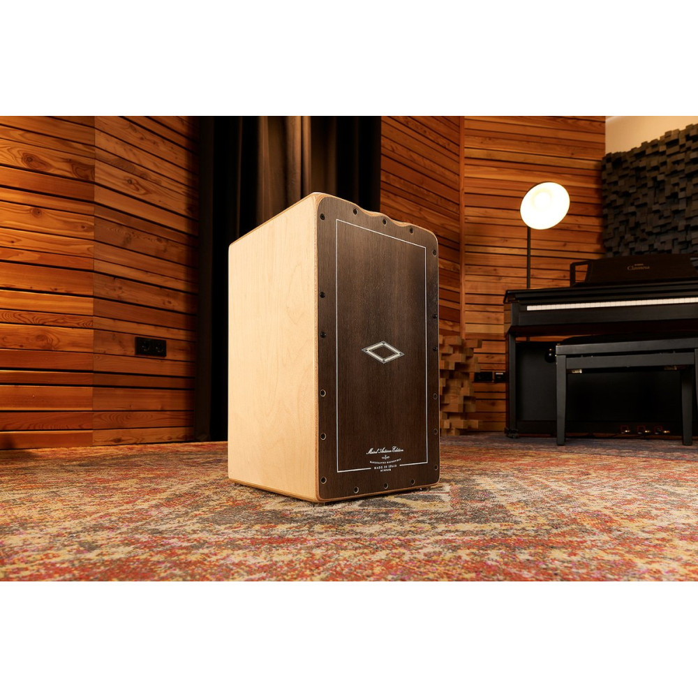 Meinl Percussion AETLBE Artisan Edition Series String Cajon Tango Line - Brown Eucalyptus