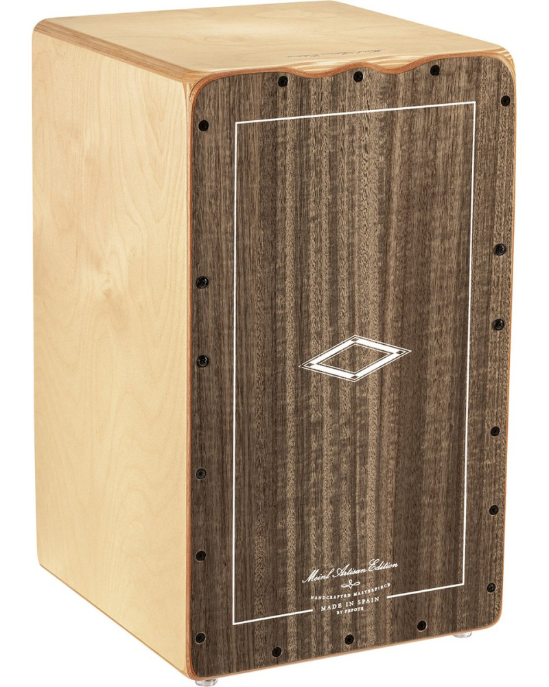 Meinl Percussion AETLGE Artisan Edition Series String Cajon Tango Line - Grey Eucalyptus
