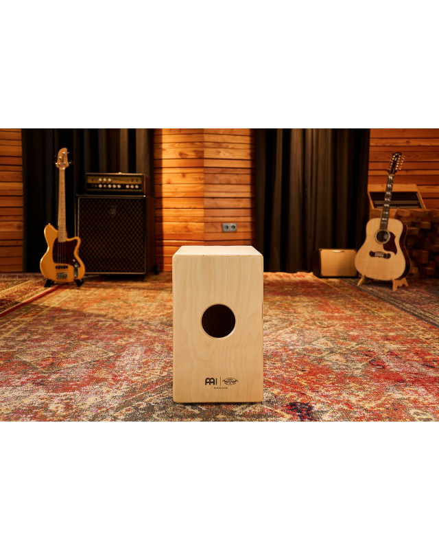 Meinl Percussion AETLGE Artisan Edition Series String Cajon Tango Line - Grey Eucalyptus