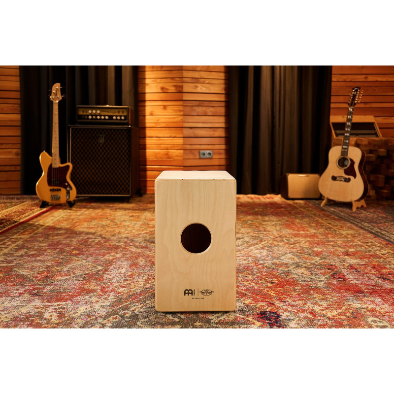 Meinl Percussion AETLGE Artisan Edition Series String Cajon Tango Line - Grey Eucalyptus