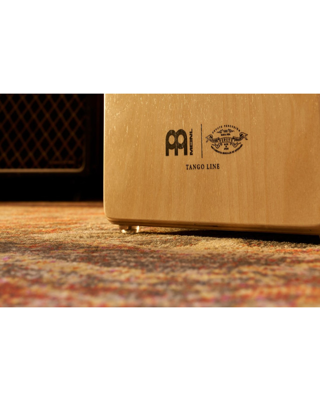 Meinl Percussion AETLGE Artisan Edition Series String Cajon Tango Line - Grey Eucalyptus