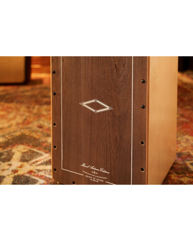 Meinl Percussion AETLGE Artisan Edition Series String Cajon Tango Line - Grey Eucalyptus