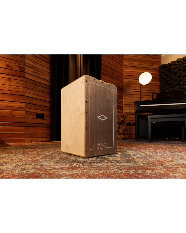 Meinl Percussion AETLGE Artisan Edition Series String Cajon Tango Line - Grey Eucalyptus