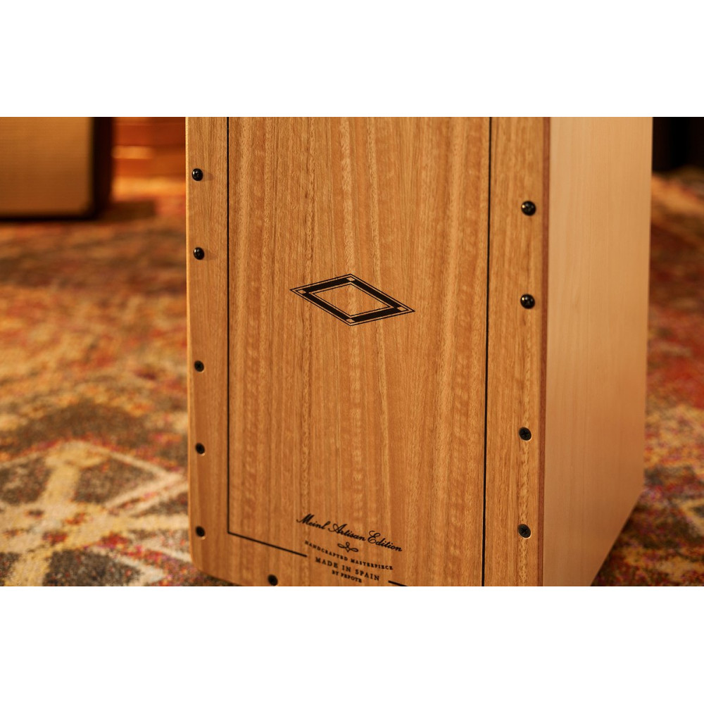 Meinl Percussion AETLLE Artisan Edition Series String Cajon Tango Line - Light Eucalyptus