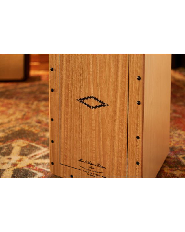 Meinl Percussion AETLLE Artisan Edition Series String Cajon Tango Line - Light Eucalyptus