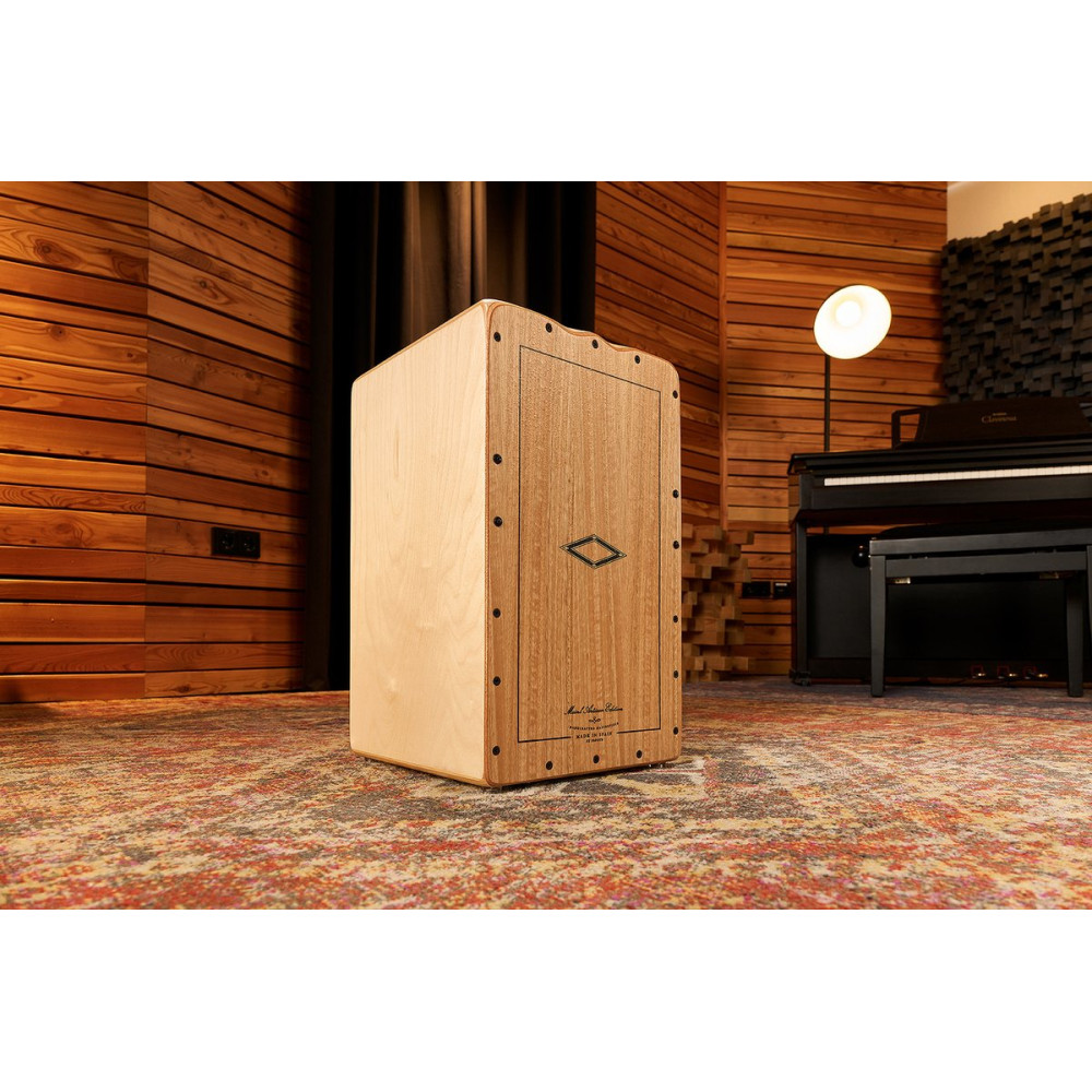 Meinl Percussion AETLLE Artisan Edition Series String Cajon Tango Line - Light Eucalyptus