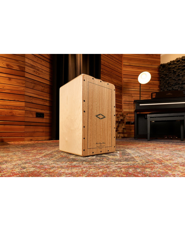 Meinl Percussion AETLLE Artisan Edition Series String Cajon Tango Line - Light Eucalyptus