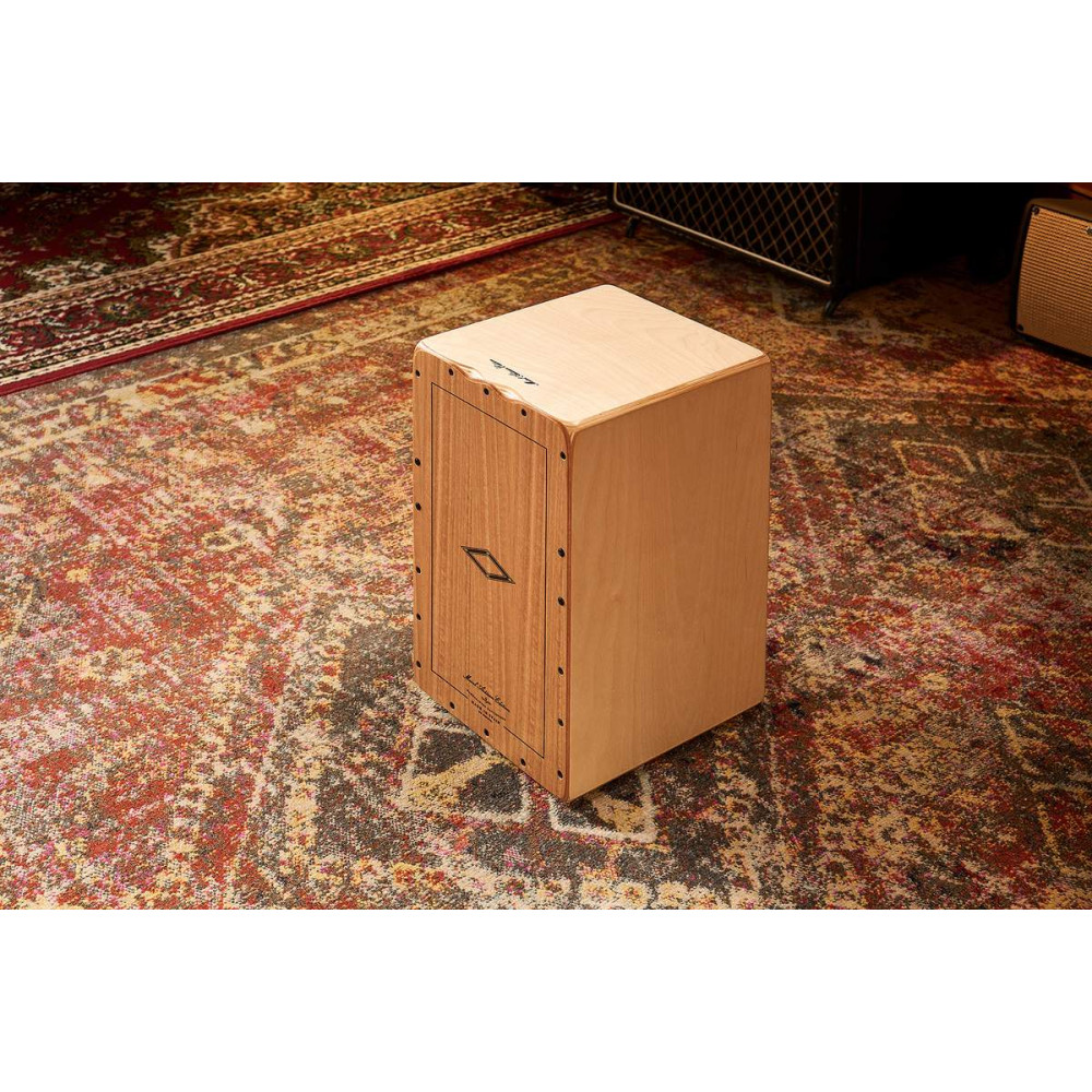 Meinl Percussion AETLLE Artisan Edition Series String Cajon Tango Line - Light Eucalyptus