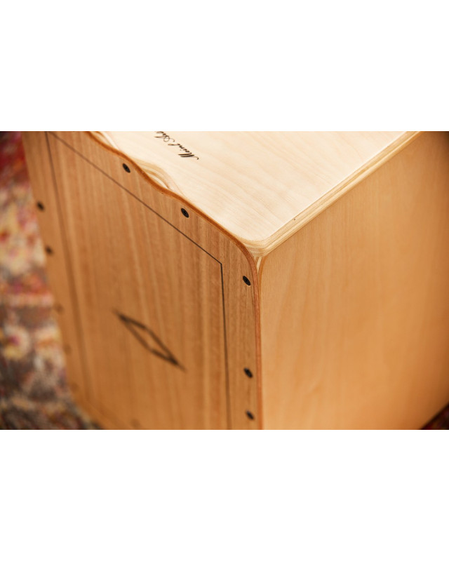 Meinl Percussion AETLLE Artisan Edition Series String Cajon Tango Line - Light Eucalyptus