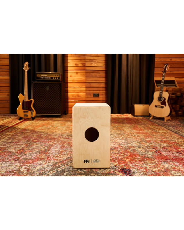 Meinl Percussion AETLLE Artisan Edition Series String Cajon Tango Line - Light Eucalyptus