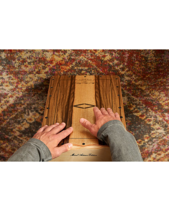 Meinl Percussion AETLLI Artisan Edition Series String Cajon Tango Line - Limba