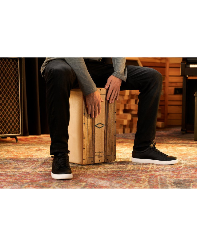 Meinl Percussion AETLLI Artisan Edition Series String Cajon Tango Line - Limba