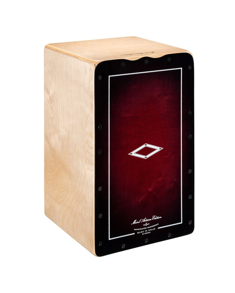 Meinl Percussion AETLRF Artisan Edition Series String Cajon Tango Line - Red Fade