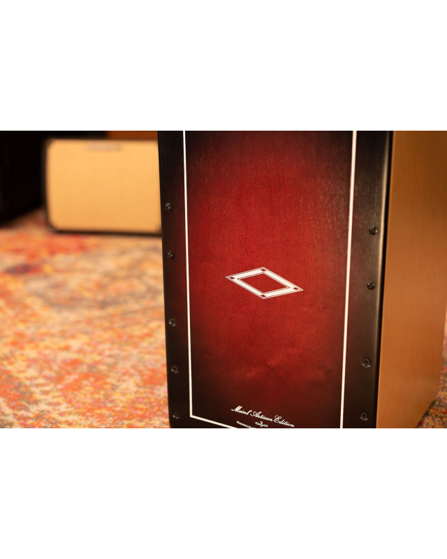 Meinl Percussion AETLRF Artisan Edition Series String Cajon Tango Line - Red Fade