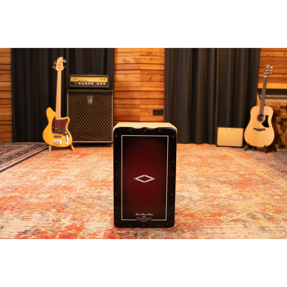 Meinl Percussion AETLRF Artisan Edition Series String Cajon Tango Line - Red Fade