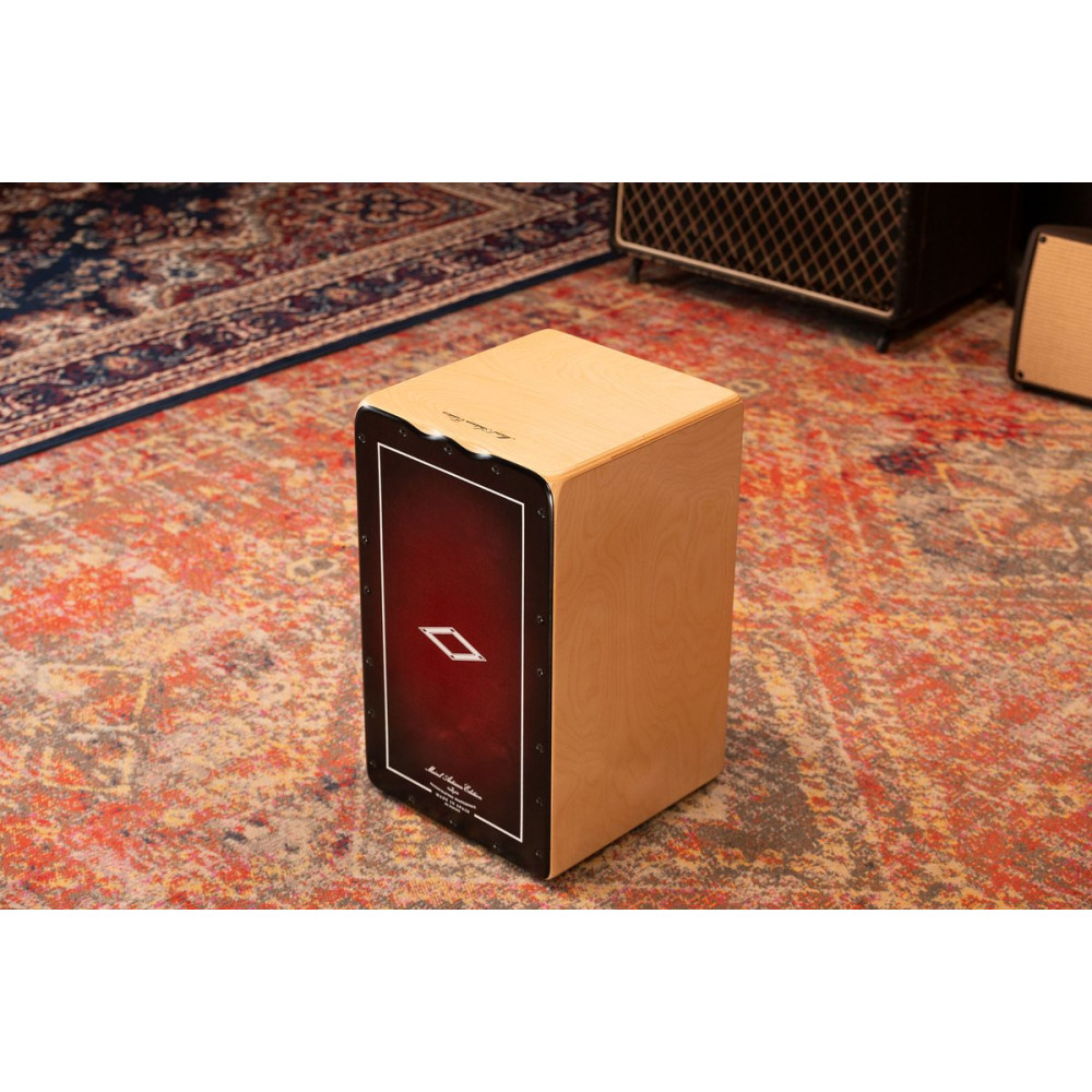 Meinl Percussion AETLRF Artisan Edition Series String Cajon Tango Line - Red Fade
