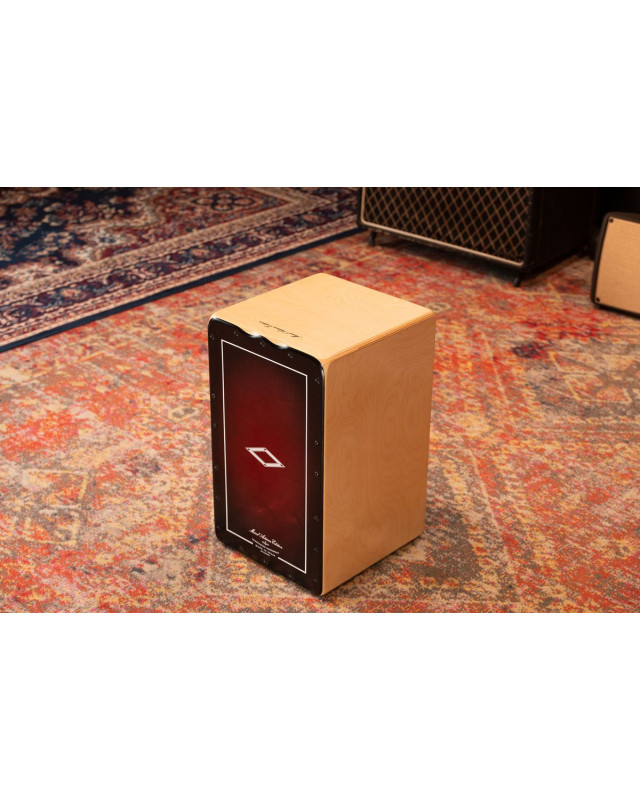 Meinl Percussion AETLRF Artisan Edition Series String Cajon Tango Line - Red Fade