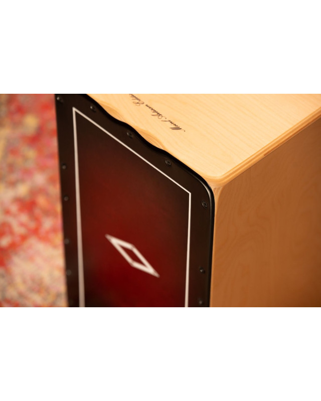 Meinl Percussion AETLRF Artisan Edition Series String Cajon Tango Line - Red Fade