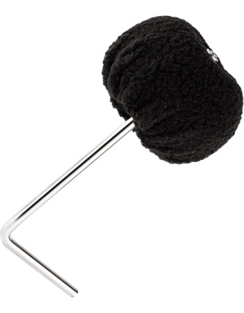 Meinl Percussion BBB4 L-shaped Woolly Mammoth Bassbox / Snarebox Beater