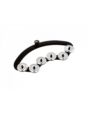 Meinl Percussion BBTA2-BK Backbeat Tambourine 13