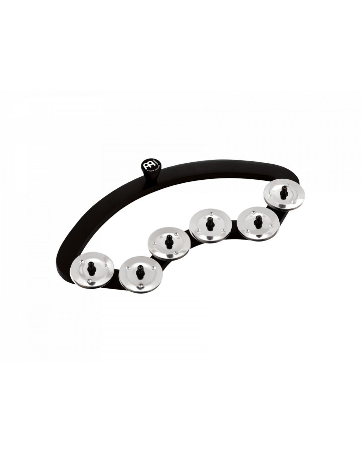 Meinl Percussion BBTA2-BK Backbeat Tambourine 13